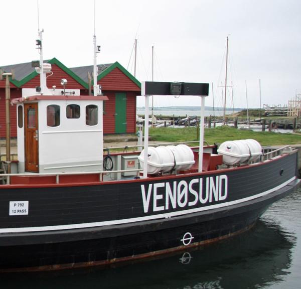 Venø Havn - den gamle Venøsund færge