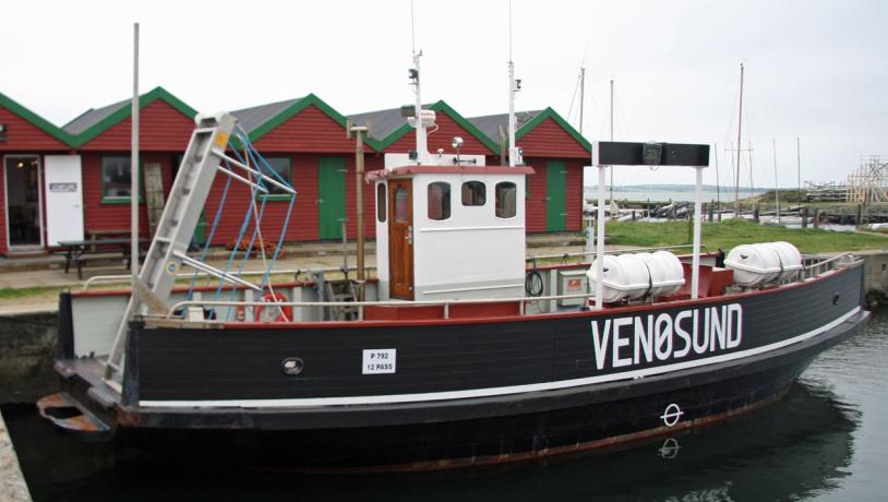 Venø Havn - den gamle Venøsund færge