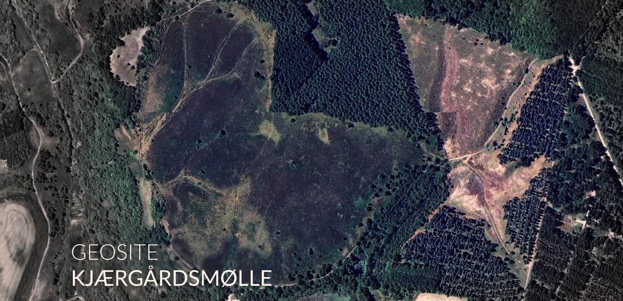 Kort over Kjærgårdsmølle